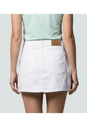 Falda Para Mujer Blanco Unser