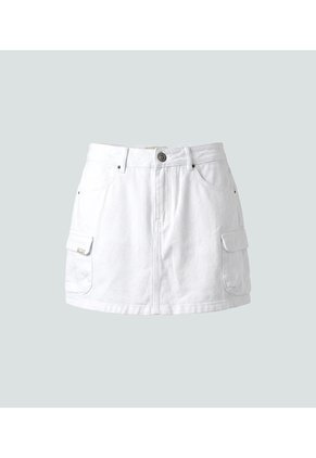 Falda Para Mujer Blanco Unser
