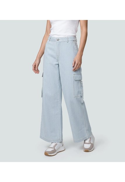 Pantalon Para Mujer Azul Medio_Claro Unser
