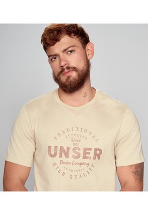 Camiseta Para Hombre Unser