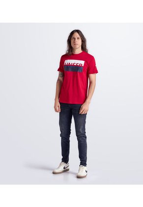 Camiseta Para Hombre Slim Unser