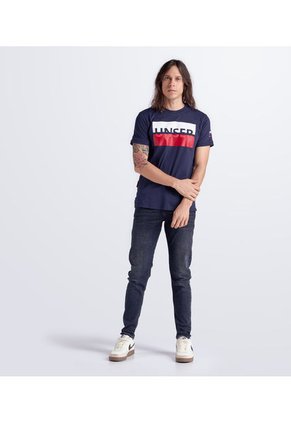 Camiseta Para Hombre Slim Unser