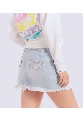 Falda Para Mujer En Denim Unser