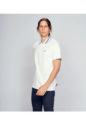 Polo Para Hombre Molderia Slim Unicolor Manga Corta Unser