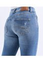 Jean Skinny Para Mujer Tiro Alto Unser de Unser