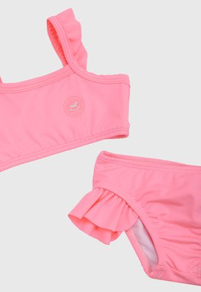 Traje de Baño Rosa Neón Up Baby