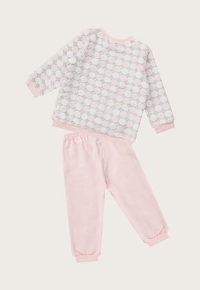 Conjunto Rosa-Gris-Blanco Up Baby