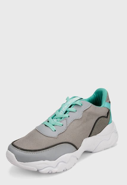 Tenis Lifestyle Gris-Verde Menta-Blanco Up\u0026Go - Compra Ahora | Dafiti  Colombia