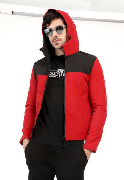 Chaqueta Rojo-Negro Urban Tokyo