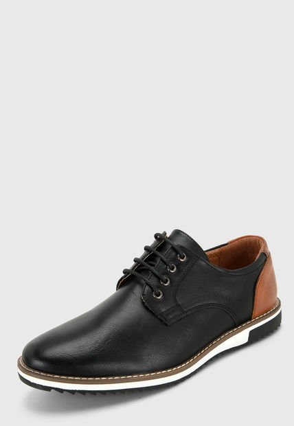 Zapato Casual Negro-Blanco Urban Tokyo