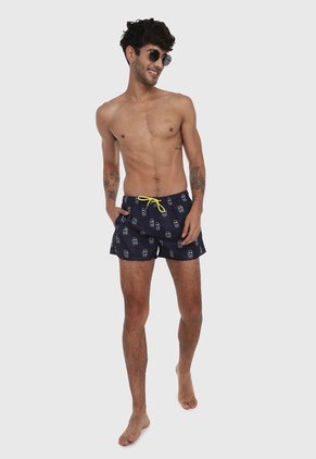 Traje de baño Azul-Blanco Urban Tokyo