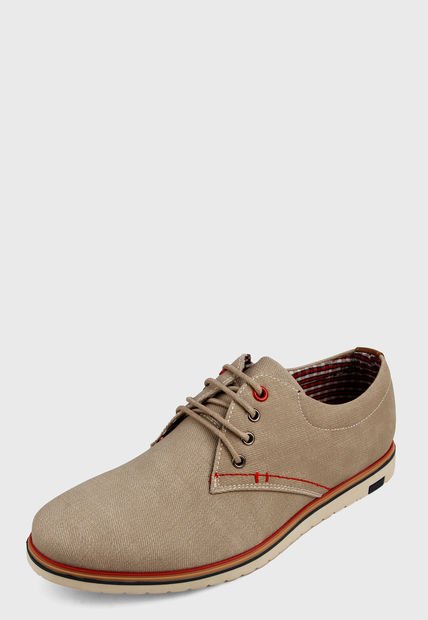 Zapato Casual Beige-Rojo Urban Tokyo