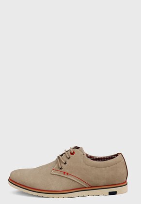 Zapato Casual Beige-Rojo Urban Tokyo