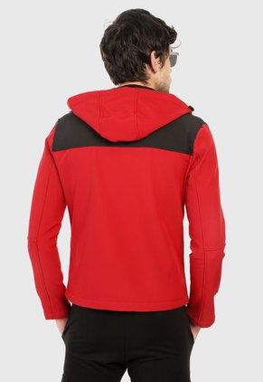 Chaqueta Rojo-Negro Urban Tokyo