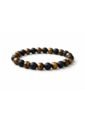 Manilla Pulsera Hombre Ojo Tigre Piedra Lava 8mm de UrbenMood
