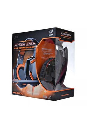 Audifonos Microfono Gaming Estereo Kotion G2000 Naranja