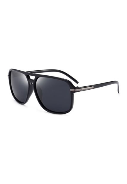 Gafas Sol Hombres Espejo Conduccion Retro 1152 Negro