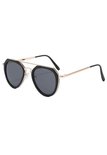 Gafas Sol Mujer UBMD Ovaladas UV350 Negro