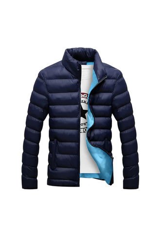 Chaqueta Casual Hombre Mountainskin EDA104 Azul UrbenMood