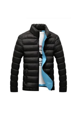 Chaqueta Casual Hombre Mountainskin EDA104 Negro UrbenMood