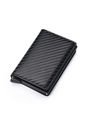 Billetera Ecocuero Aluminio Hombre Bloqueo RFID 6059FB Negro de UrbenMood