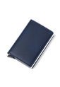 Billetera Ecocuero Aluminio Hombre Bloqueo RFID 6059L Azul de UrbenMood