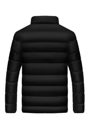 Chaqueta Casual Hombre Acolchada EDA104 Negro Gris