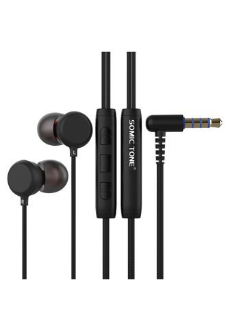Audifonos In Ear Estereo Deportivos Manos Libres S608 Negro UrbenMood