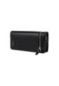 Billetera Hombre Plegable Larga Cuero PU Con Cierre 13036 Negro de UrbenMood