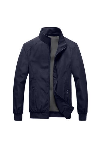 Chaqueta Para Hombre Casual Poliester JK55118 Azul UrbenMood