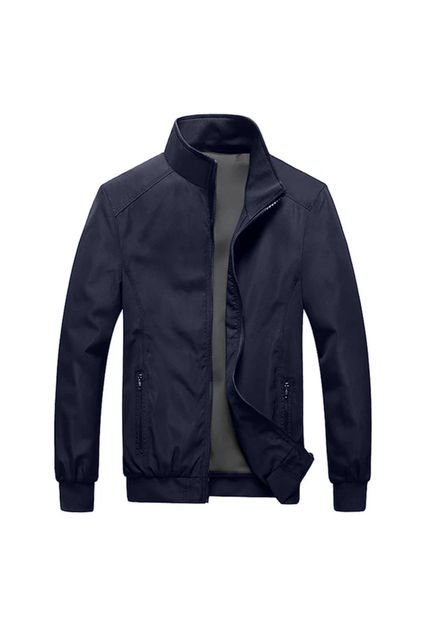 Chaqueta Para Hombre Casual Poliester JK55118 Azul
