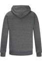 Hoodie Capucha Manga Larga Hombre Ajustado Gris 1131 de UrbenMood