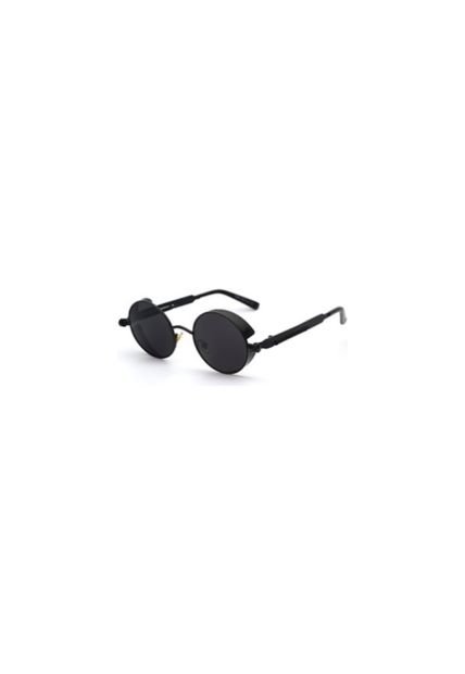 Gafas De Sol Goticas Vintage UV385 Negro