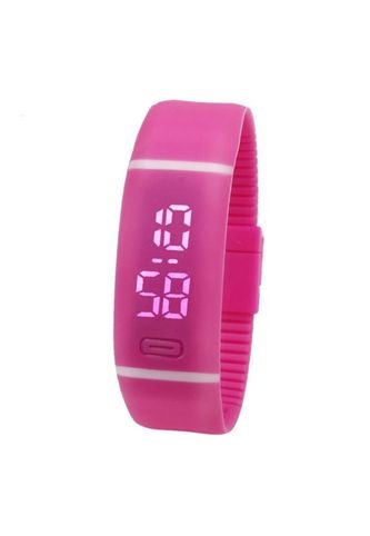 UrbenMood - Reloj Digital Deportivo Mujer Silicona Vot6 Color Rosado