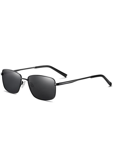 Gafas Lentes Sol Polarizadas Hombre UV400 3351 Negro Gris
