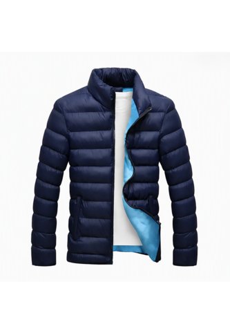 Chaqueta Casual Hombre Mountainskin EDA104 Azul UrbenMood