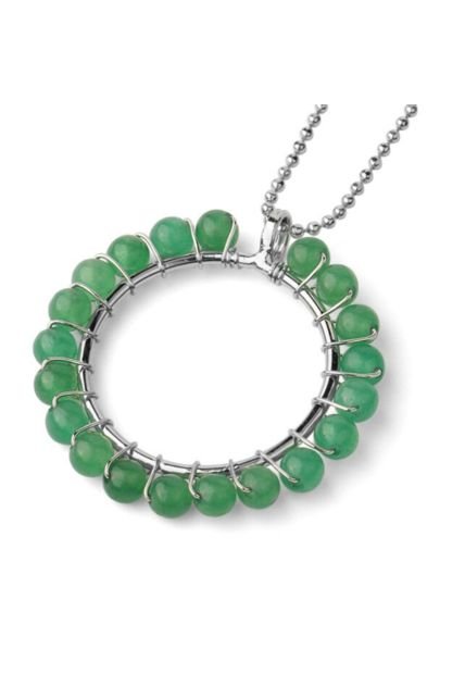 Collar Mujer Circular Aventurina G565