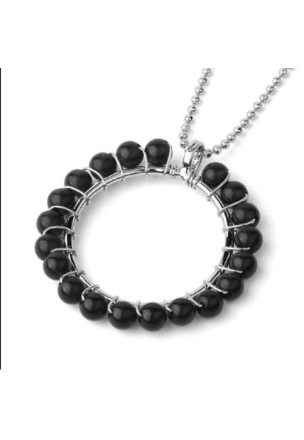Collar Mujer Circular Onix G565