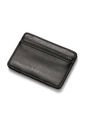 Billetera Tarjetero Delgado Ecocuero Hombres Clip 102 Negro de UrbenMood