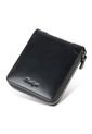 Billetera Cuero Hombre Monedero Vintage Bloqueo RFID 6065 Negro de UrbenMood