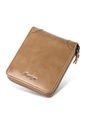 Billetera Cuero PU Hombre Monedero Vintage Bloqueo RFID 6065 Caqui de UrbenMood