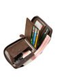 Billetera Cuero Hombre Monedero Vintage Bloqueo RFID 6065 Marron de UrbenMood