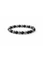 Manilla Pulsera Hombre Onix Acerina 8mm de UrbenMood