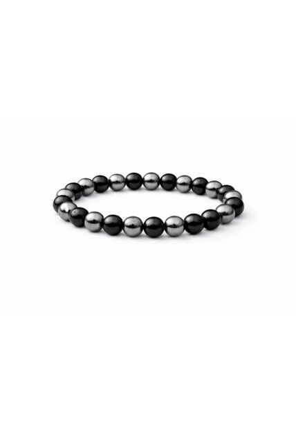 Manilla Pulsera Hombre Onix Acerina 8mm