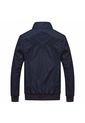 Chaqueta Para Hombre Casual Poliester JK55118 Negro de UrbenMood