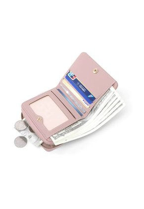 Billetera Mujer Corta Cuero PU Monedero 1826
