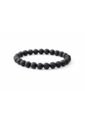 Manilla Pulsera Hombre Roca Lava Negra 8mm de UrbenMood