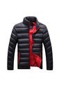 Chaqueta Casual Hombre Mountainskin EDA104 Negro Rojo de UrbenMood