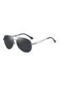 Gafas Lentes Sol UV400 Polarizadas Tipo Piloto 2032 Plateado de UrbenMood