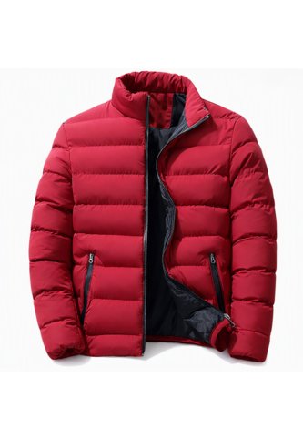 Chaqueta Hombre UBMD Acolchada Secado Rápido 2505 Vinotinto UrbenMood